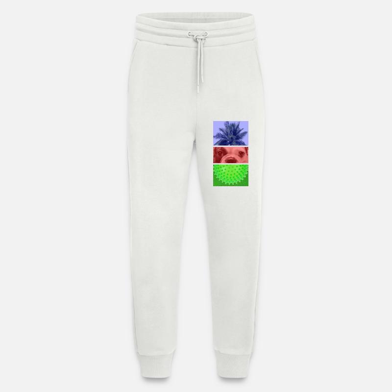 Triptychonpalme – Hund – Stacheln - Jogginghose - made by SPREAD - OFF WHITE