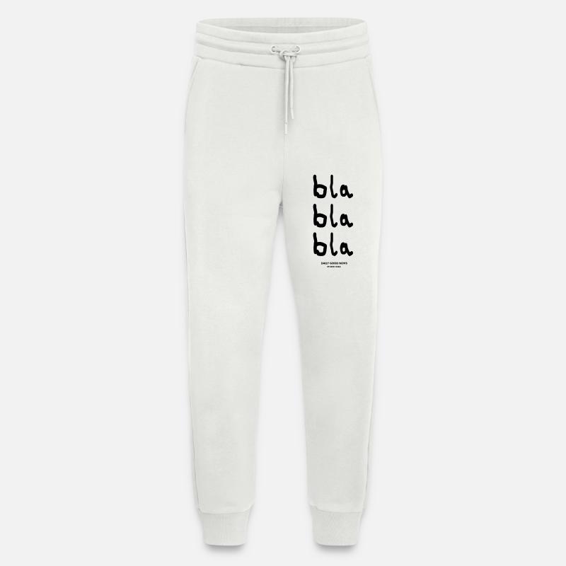 bla bla bla-dgn - Jogginghose - made by SPREAD - OFF WHITE