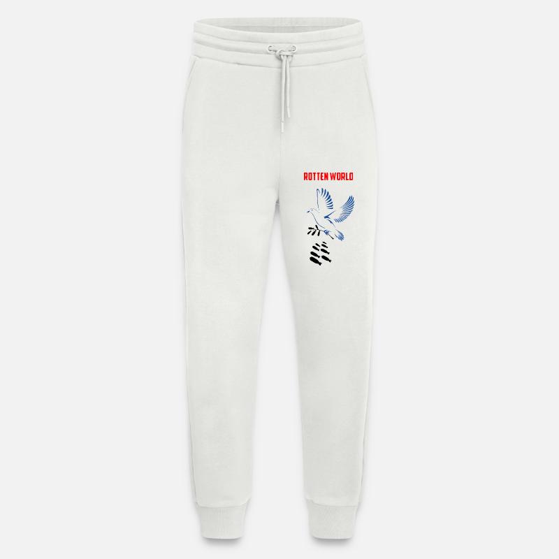 Verrottete Welt - Jogginghose - made by SPREAD - OFF WHITE