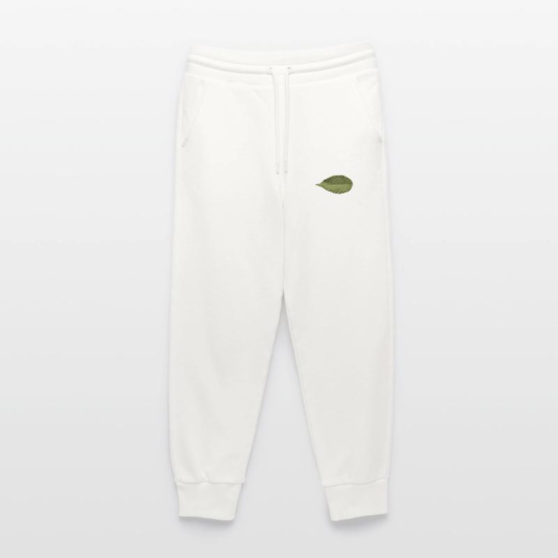 Leaf Structure Olive Green Pattern Jogging Pants - made by SPREAD 