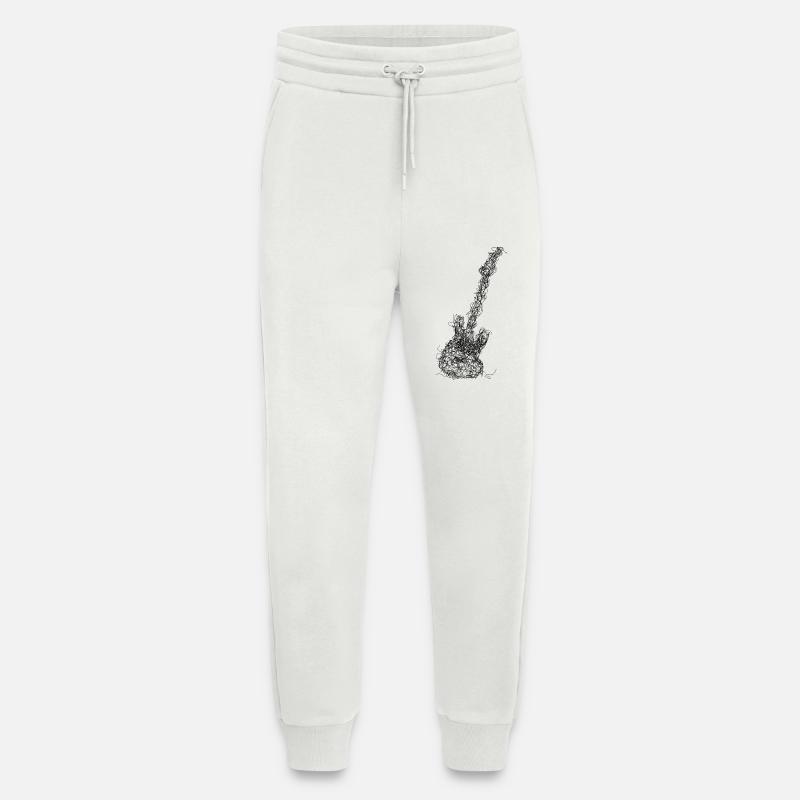 Lower Scribble - Jogging Pants - made by SPREAD  - OFF WHITE