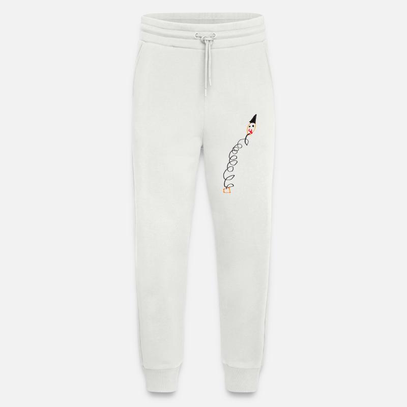 Jack-in-the-Box (transparent) - Jogginghose - made by SPREAD - OFF WHITE