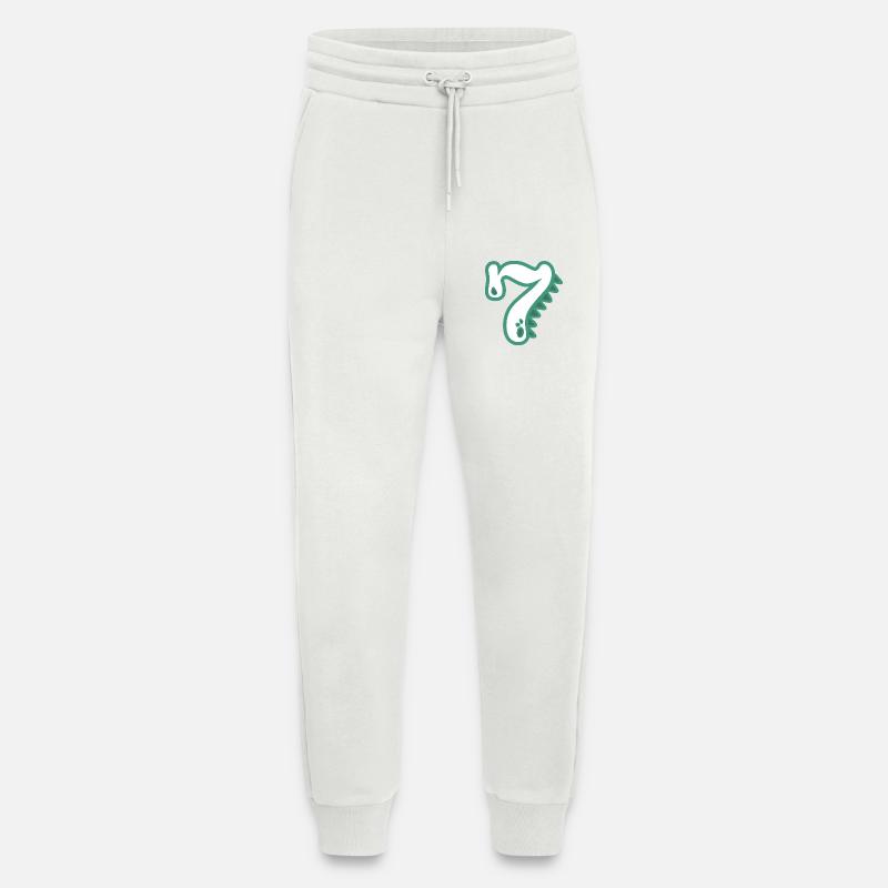 Zahl 7 - Jogginghose - made by SPREAD - OFF WHITE