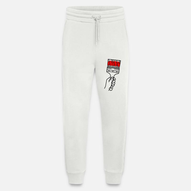Painter - Jogging Pants - made by SPREAD  - OFF WHITE