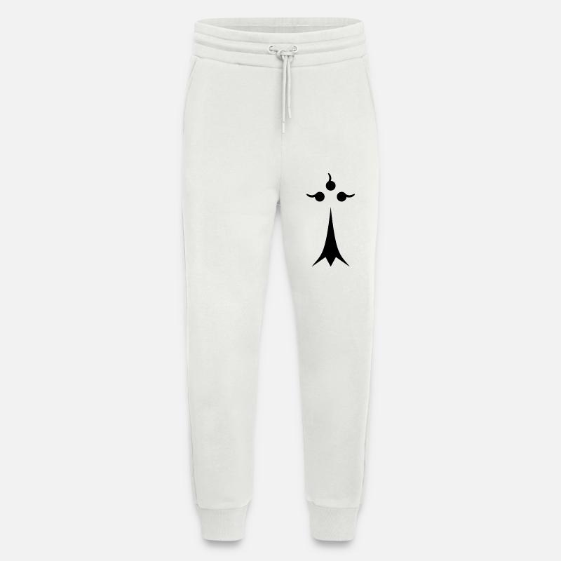 Schwarzer minimalistischer Hermelin - Jogginghose - made by SPREAD - OFF WHITE
