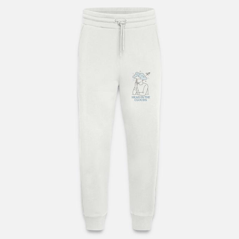 Head in the Clouds - Jogginghose - made by SPREAD - OFF WHITE