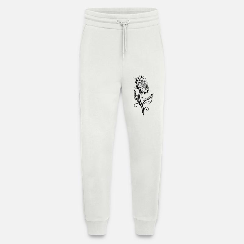 Sonnenblume Sonne Sommer - Jogginghose - made by SPREAD - OFF WHITE