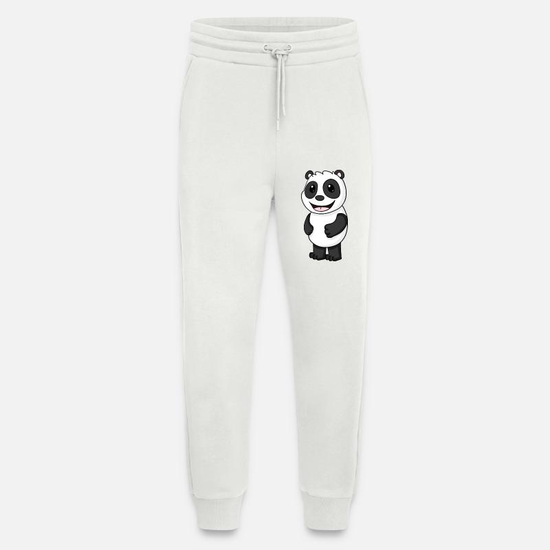 Panda Bär Niedlich - Jogginghose - made by SPREAD - OFF WHITE