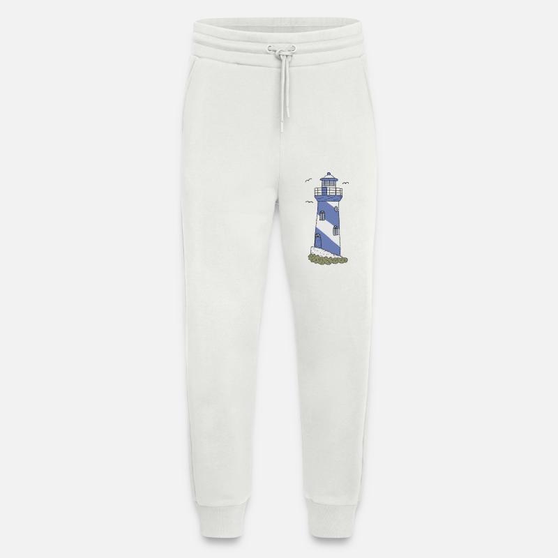 Blauer_Leuchtturm - Jogginghose - made by SPREAD - OFF WHITE
