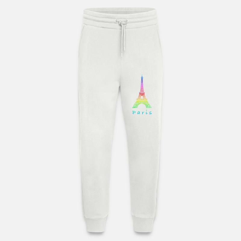 Paris Eiffelturm - Jogginghose - made by SPREAD - OFF WHITE