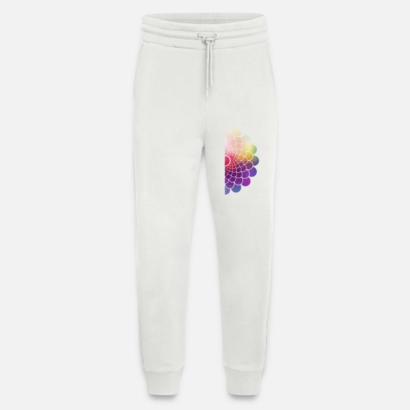 halber Regenbogen - Jogginghose - made by SPREAD - OFF WHITE
