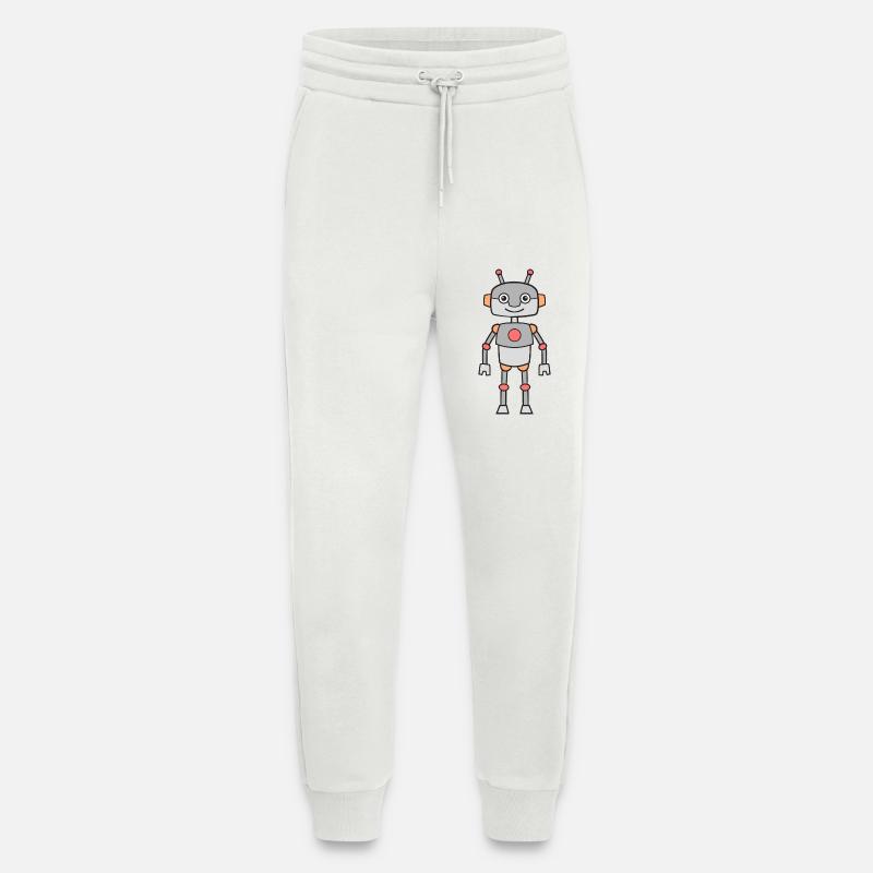 Roboter - Jogginghose - made by SPREAD - OFF WHITE
