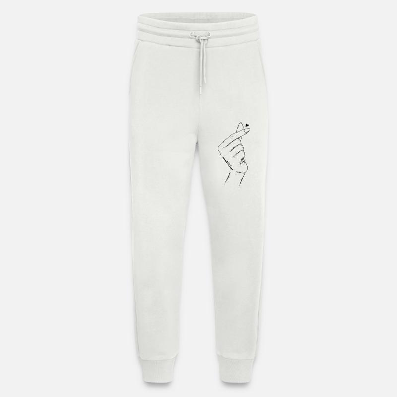 Korean Heart - Jogginghose - made by SPREAD - OFF WHITE