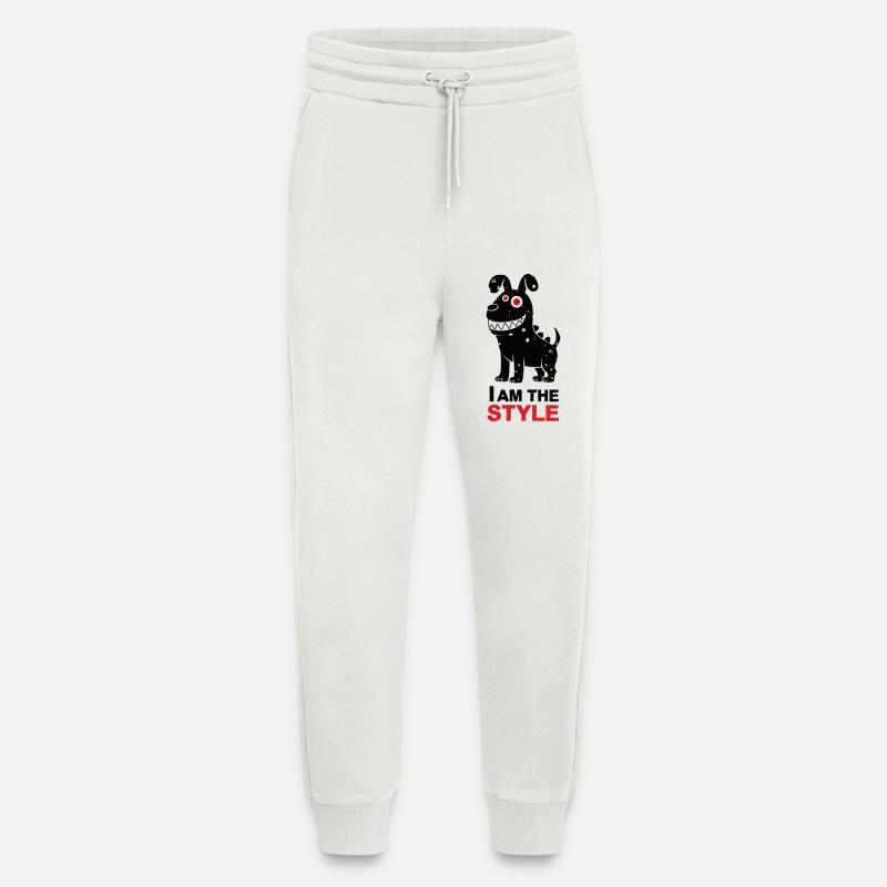 Dog i am the style - Jogginghose - made by SPREAD - OFF WHITE