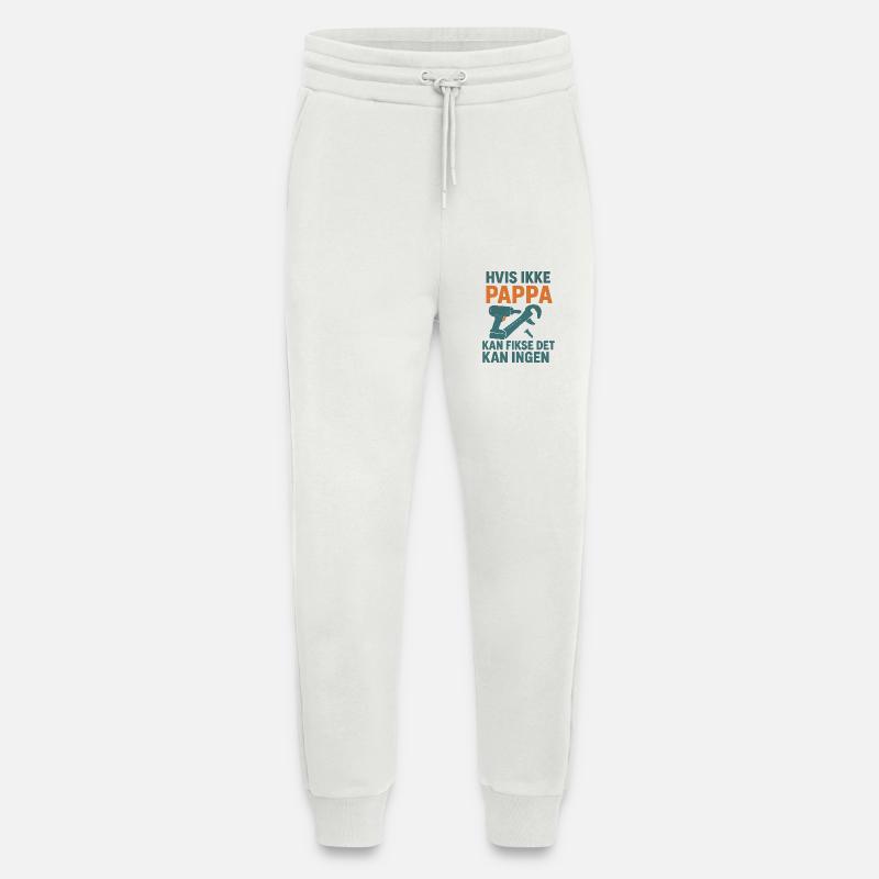 Memory Design with Tools Motif - Jogging Pants - made by SPREAD  - OFF WHITE