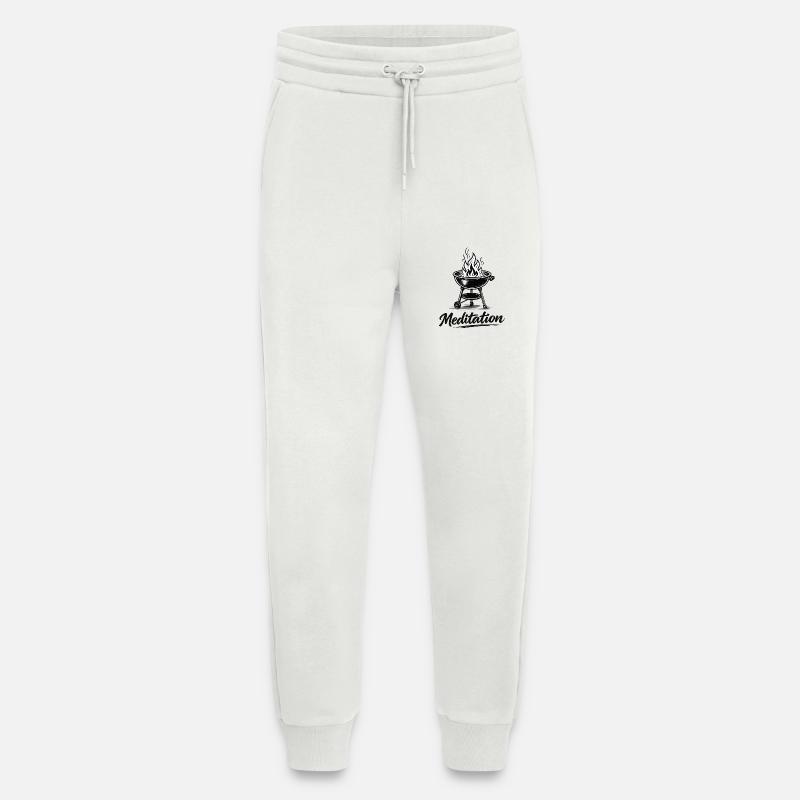 Meditation - Jogging Pants - made by SPREAD  - OFF WHITE