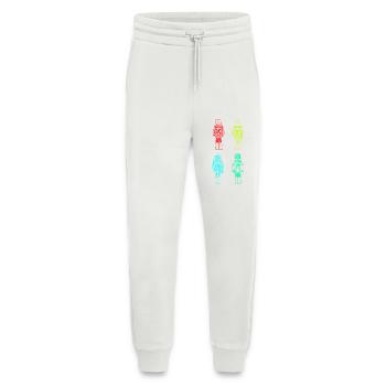 Santa Claus Nutcracker Christmas - Jogging Pants - made by SPREAD  - OFF WHITE - Front