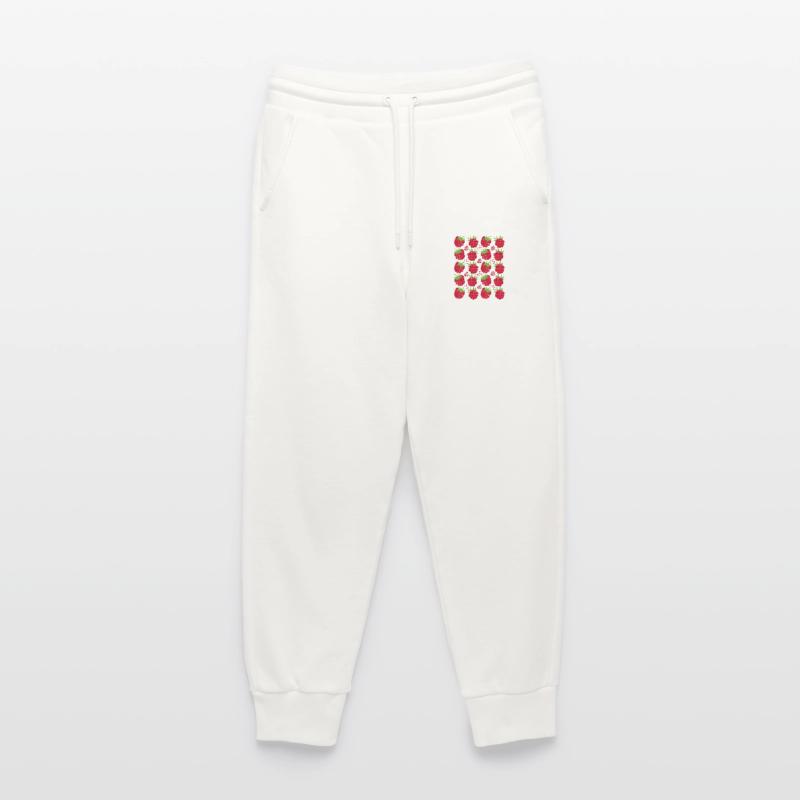 Raspberry Berries Fruit Pattern Jogging Pants - made by SPREAD 