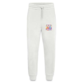 Widder Sternzeichen Persönlichkeit Groovy Cool Widder Idee - Jogginghose - made by SPREAD - OFF WHITE - Vorne