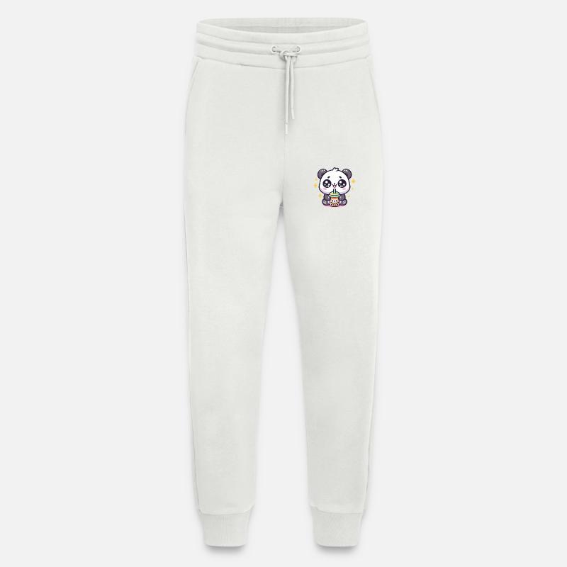 Panda Bubble Tea Boba Kawaii - Jogginghose - made by SPREAD - OFF WHITE