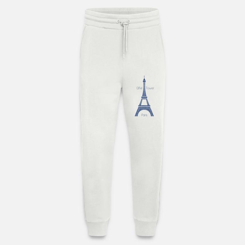 Eiffel Tower - Jogginghose - made by SPREAD - OFF WHITE