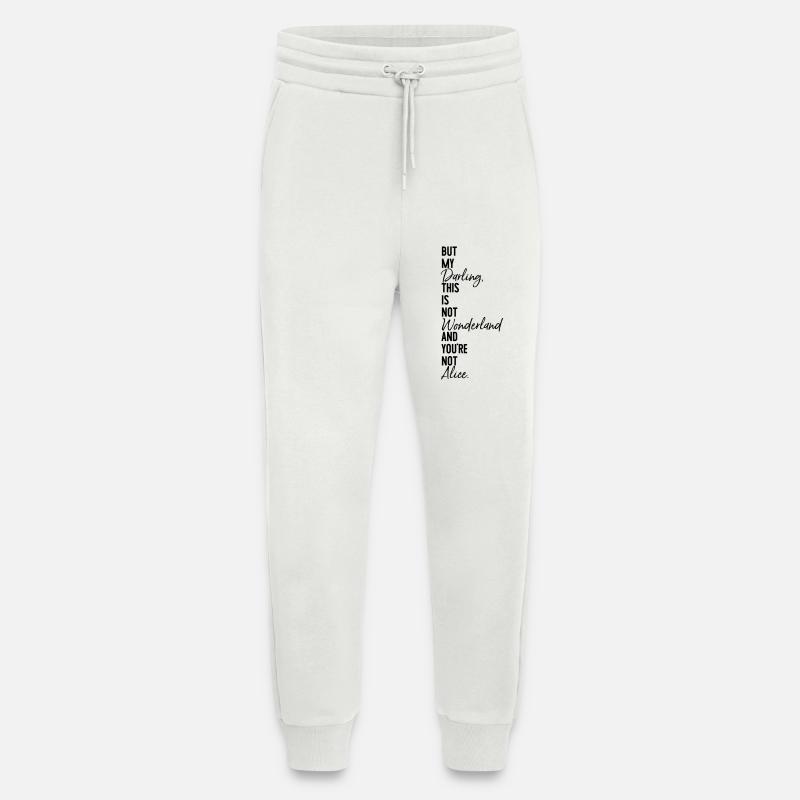 Alice Wonderland - Jogginghose - made by SPREAD - OFF WHITE
