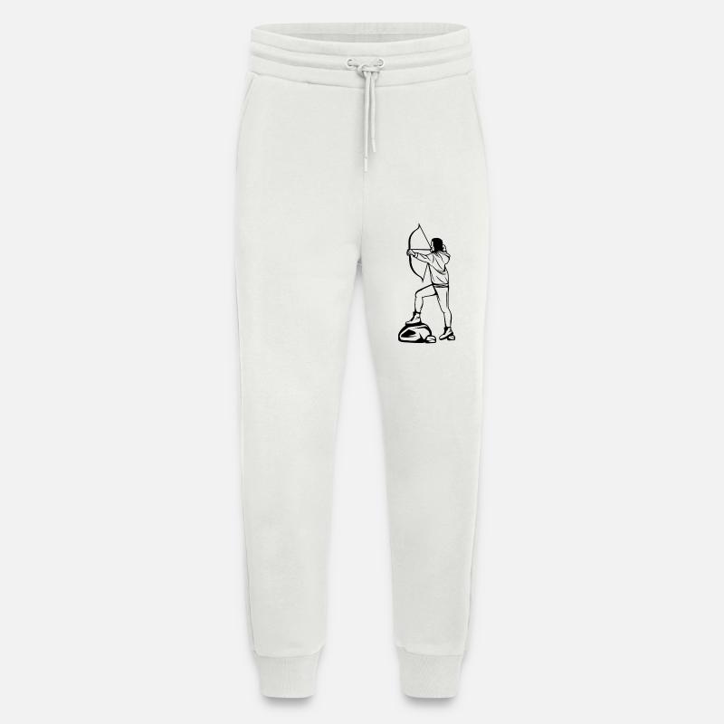 Archer Sketch - Jogging Pants - made by SPREAD  - OFF WHITE