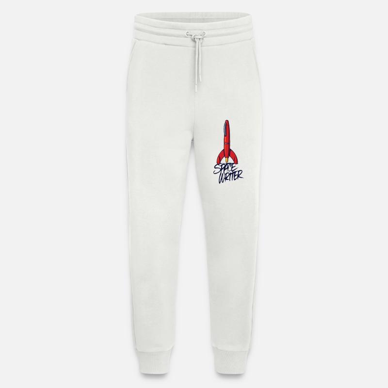 SPACE WRITER – lass uns reden. - Jogginghose - made by SPREAD - OFF WHITE