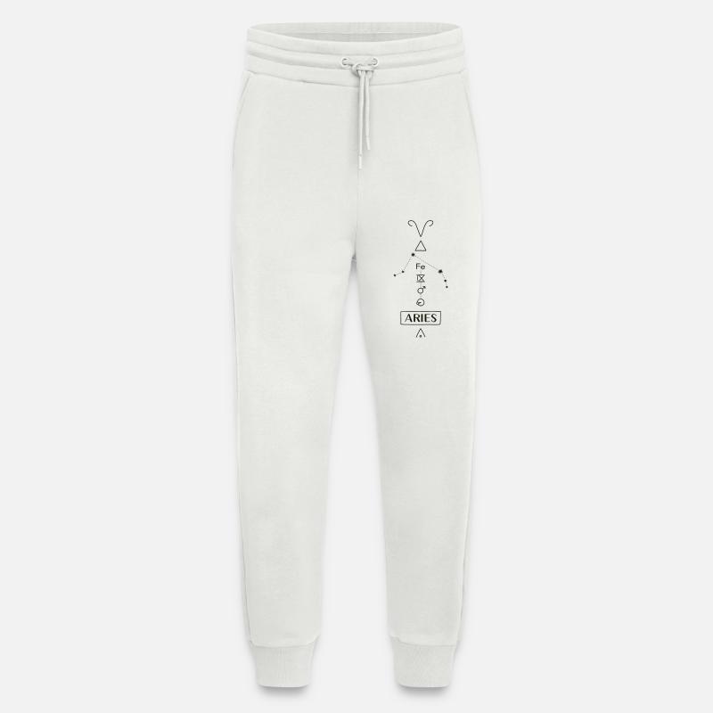 Aries - Widder Sternzeichen - schwarz - Jogginghose - made by SPREAD - OFF WHITE