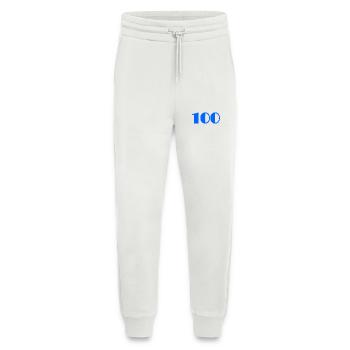 100. 100 ANS. 100e ANNIVERSAIRE. ANNIVERSAIRE - Pantalon de jogging bio décontracté fabriqué en UE - OFF WHITE - Devant