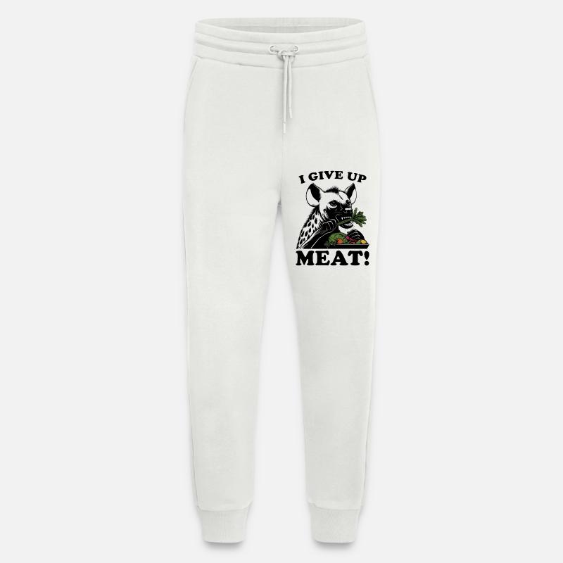 Vegetarische Hyäne - Jogginghose - made by SPREAD - OFF WHITE