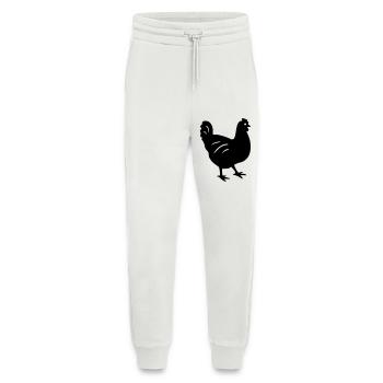 poulet - Pantalon de jogging bio décontracté fabriqué en UE - OFF WHITE - Devant