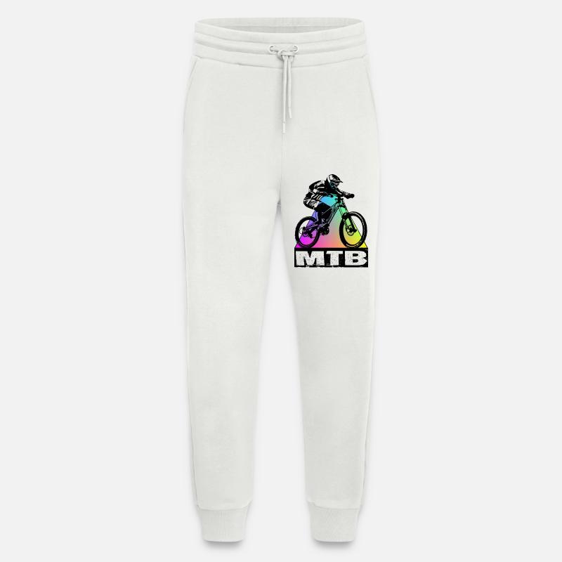 Vélo VTT - Pantalon de jogging bio décontracté fabriqué en UE - OFF WHITE