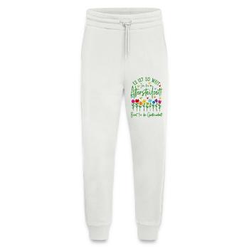 Altersteilzeit Garten Bereit für die Gartenarbeit - Jogginghose - made by SPREAD - OFF WHITE - Vorne
