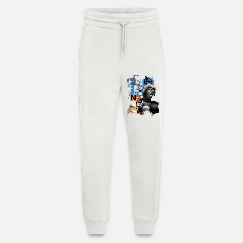 Punk No Future Neon Rebel - Jogginghose - made by SPREAD - OFF WHITE
