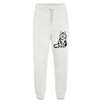 Norwegische Waldkatze - Jogginghose - made by SPREAD - OFF WHITE - Vorne