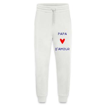 HAPPY FATHER'S DAY. DAD. FATHER'S DAY. FATHER - Jogging Pants - made by SPREAD  - OFF WHITE - Front