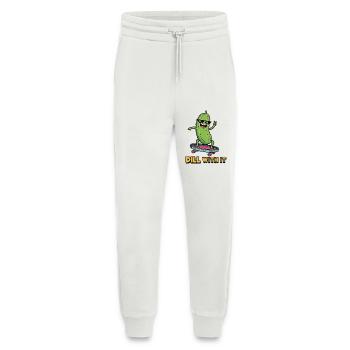 Gurken-Vibes - Jogginghose - made by SPREAD - OFF WHITE - Vorne