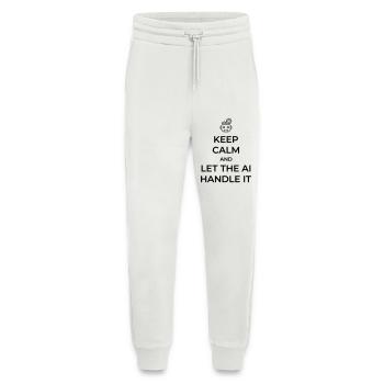 Let AI Handle It - Sarcastic Tech Joke - Jogging Pants - made by SPREAD  - OFF WHITE - Front