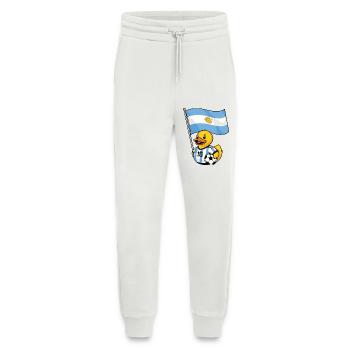 Maillot de football argentin pour les supporters - Pantalon de jogging bio décontracté fabriqué en UE - OFF WHITE - Devant