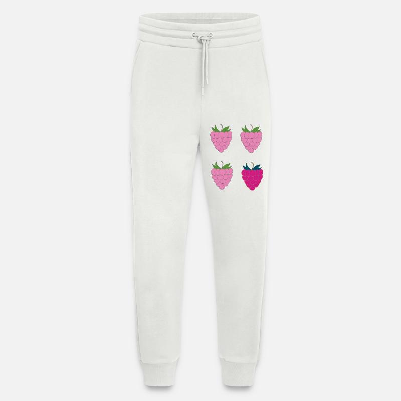Double Raspberry Pop Art - Jogging Pants - made by SPREAD  - OFF WHITE