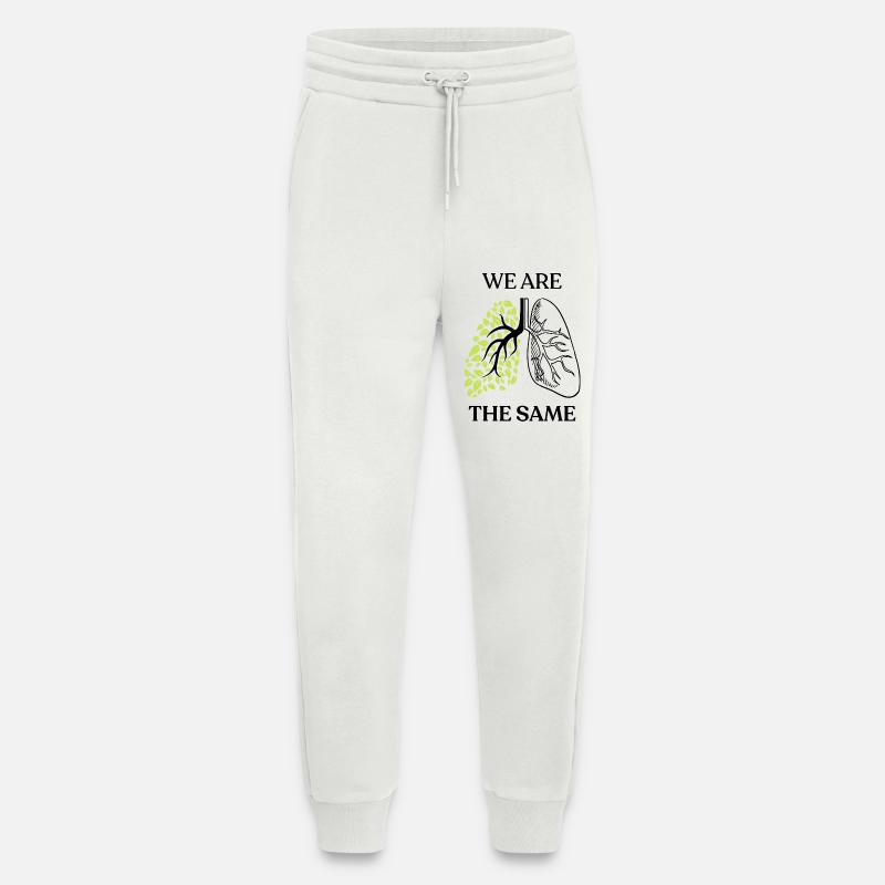 We Are The Same - Jogging Pants - made by SPREAD - OFF WHITE