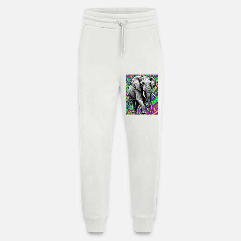 elephant - Jogging Pants - made by SPREAD - OFF WHITE