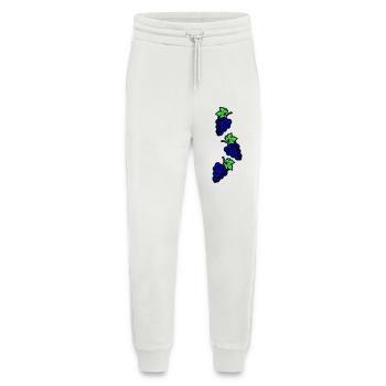Weintrauben Symbol Trauben - Jogginghose - made by SPREAD - OFF WHITE - Vorne