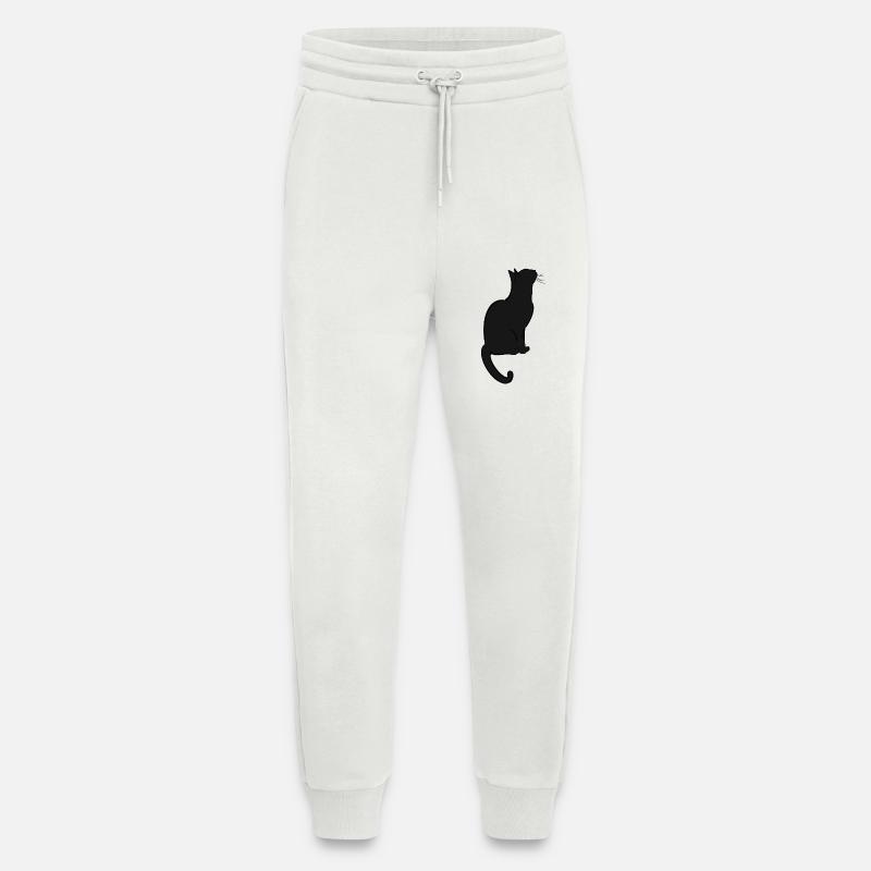 Eine süße Katze - Jogginghose - made by SPREAD - OFF WHITE
