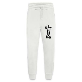 Radio Tower - Jogging Pants - made by SPREAD  - OFF WHITE - Front