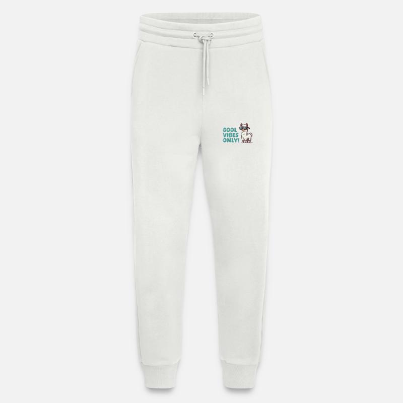 lama sonnenbrille cool - Jogginghose - made by SPREAD - OFF WHITE