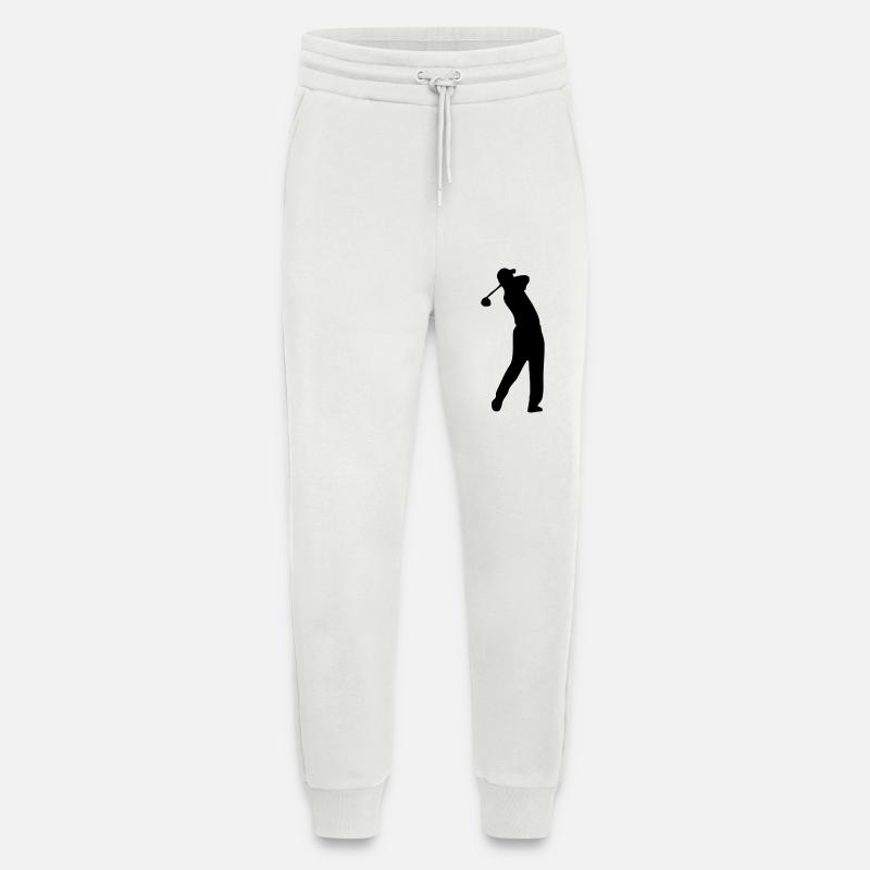 golf - Pantalon de jogging bio décontracté fabriqué en UE - OFF WHITE