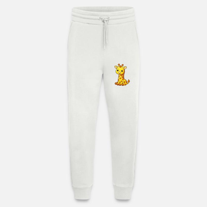 Kuschelige Giraffenfreude - Jogginghose - made by SPREAD - OFF WHITE