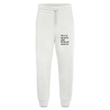 Trans-Rechte sind Menschenrechte - Jogginghose - made by SPREAD - OFF WHITE - Vorne